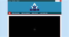 Desktop Screenshot of besthomegym.net