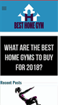 Mobile Screenshot of besthomegym.net