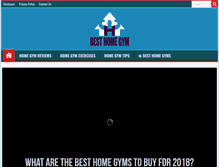 Tablet Screenshot of besthomegym.net